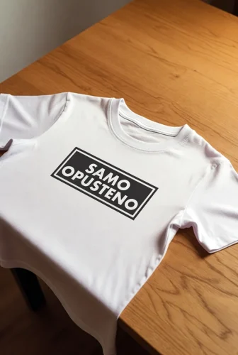 Opusti se iskuliraj pamucna majica